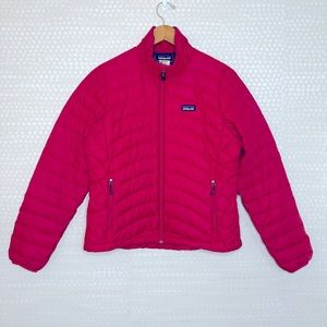 Women’s Patagonia Fuchsia Down packable puffer jacket